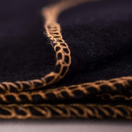 VALENTINO GAREMI Polish Buff Cleaning Cloth – Black Edition Superior Cotton Fabric for Leather Shoes, Furniture, Musical Instrument, Car Seats, High End Garments, Wallet Purse Bags Cloth Jacket Cell