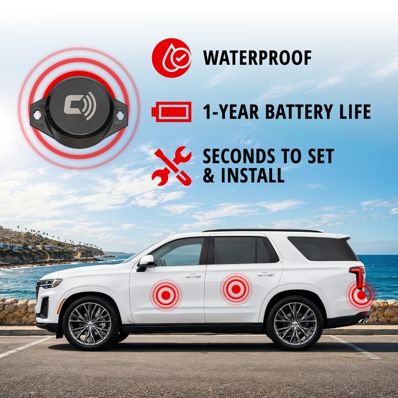 CarLock BT Vibration Sensor 2.0 Add-On for CarLock Device –