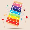Jzhen Wooden Xylophone for Children, Perfect Glockenspiel for Children with