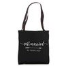 Just Married 50 Years Ago Wedding Anniversary Marriage Tote Bag