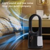 USB Desk Fan 6 Speeds Wind Quiet Portable Bladeless Cooling