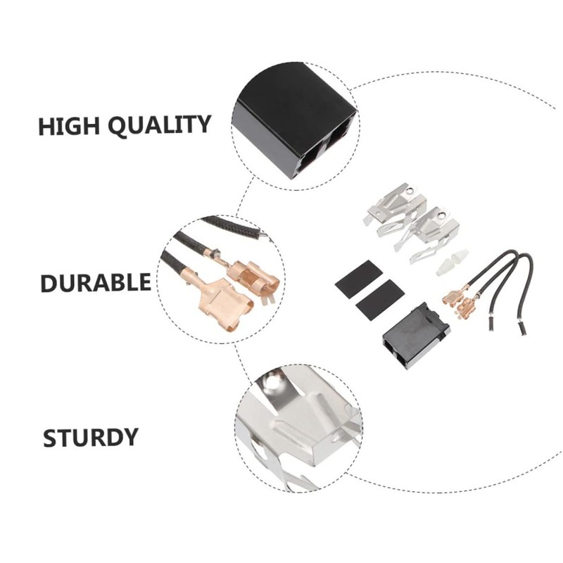 WHAMVOX 4 Sets Universal Range Stove Elements Plug Receptacle Block