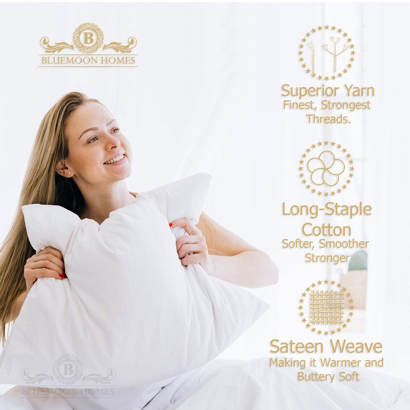 Bluemoon Homes Egyptian Cotton 800 Thread Count Solid Pattern 2