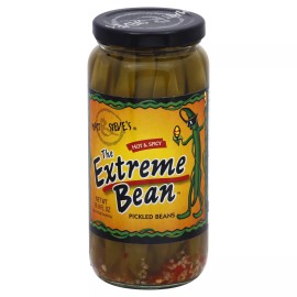 Matt & Steves The Extreme Bean Bean Pickled Hot and Spicy 16 oz (Pack Of 6)