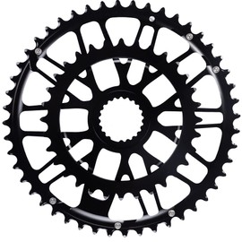 BUCKLOS Double Speed Bike Chainring 48T-32T Road Bike Chainring Aluminum Alloy Practical High Strength Double Chainring CNC Integrated Molding
