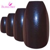 Bling Art False Nails Blue Purple Chameleon Ballerina Coffin 24