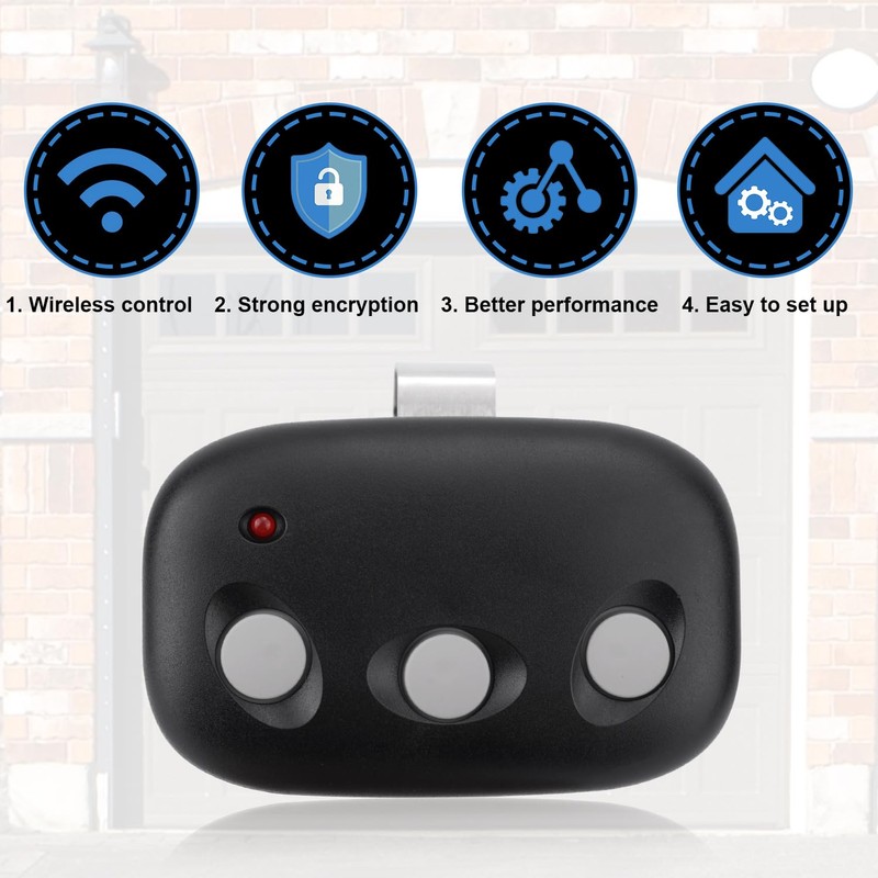 BTFO Linear Garage Door Opener Remote, Easy Programming Precision Garage