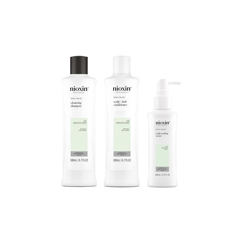 Nioxin Scalp Relief System Kit for Sensitive, Dry & Itchy