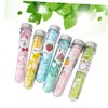 KOMBIUDA 6pcs Portable Reusable Soap Tablets Random Patterns for Travel