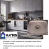 MAYTON Tapete para Tarja Flexible Transparente - Cuida tu vajilla