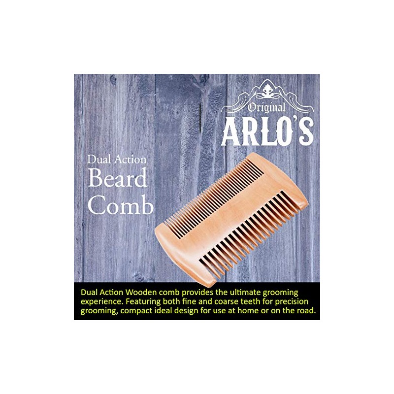 Arlo's Kit de cuidado de barba premium para hombre de