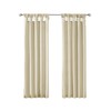 Madison Park Emilia Faux Silk Single Curtain with Privacy Lining,
