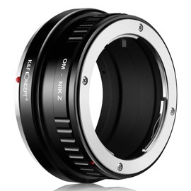 K&F Concept OM-NIK Z Bayonet Adapter Lens Ring for Olympus OM Lens to Nikon Z 7 and Nikon Z 6 Mirrorless Full Frame Camera