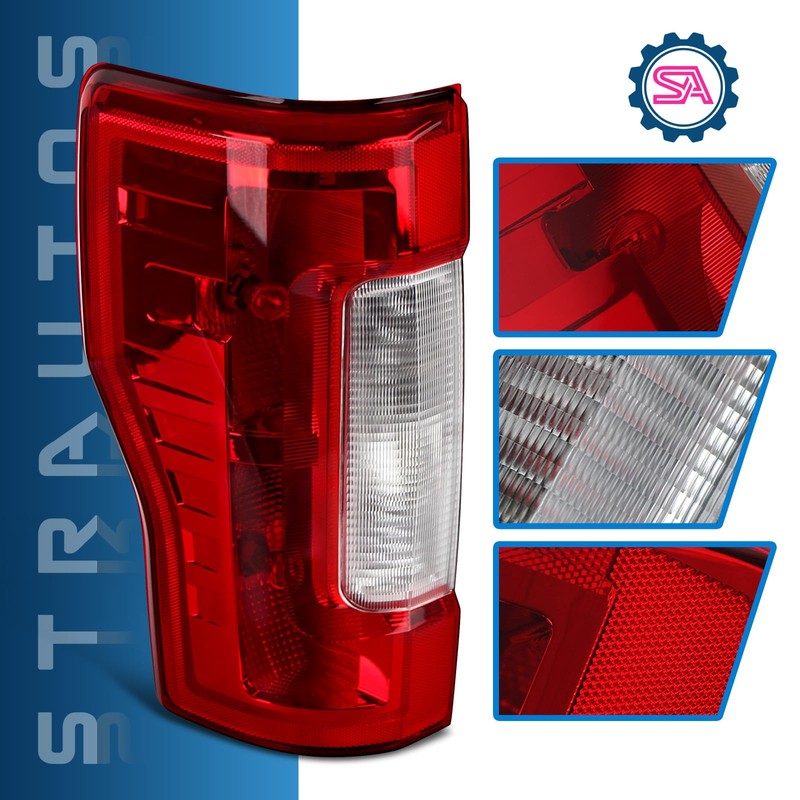 STRAUTOS Tail Lights Compatible With 2017 2018 2019 Ford F250