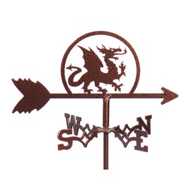 SWEN Products Dragon Mini Flower Pot Weathervane