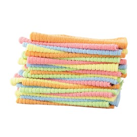 Nippon Clintec Cospica Dish Towels, Cloth, 25 Pieces, Width 11.8 inches (30 cm), Length 7.9 inches (20 cm), Microfiber, Ultra Fine Fiber, Kitchen, Flooring, Bathroom, Washroom, Water Wipe, Color Wipe