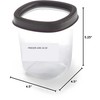 Bexter Freezer Jars 16 oz – 2 Pack | BPA-Free