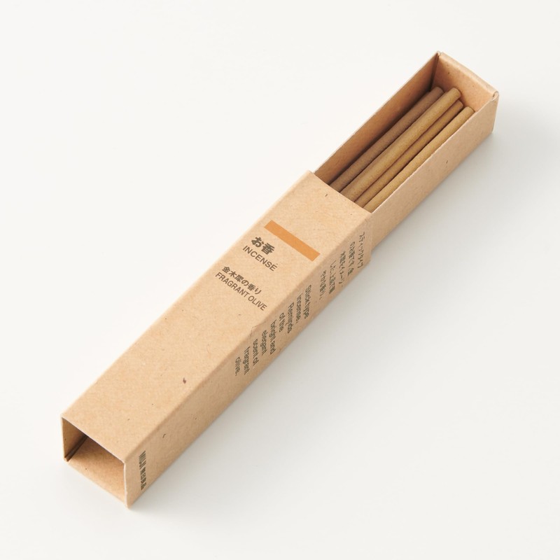 MUJI 82576115 Incense, Osmanthus Scent, Stick Type, Pack of 12