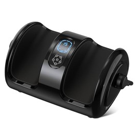 HTM Foot Massager Machine with Heat - Shiatsu Deep Kneading for Foot Relaxation, 3 Speed & 3 Modes, Versatile Control Methods, Gift for Men Women