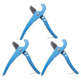 sourcing map 3pcs Irrigation Tubing Cutter PVC Pipe Cutter Tool Plastic Tube Cutter Rubber Hose Cutter Shears for Cutting 1-1/4" PEX PP Tube