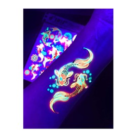 Temporary Tattoo-Glow (Koi Fish)