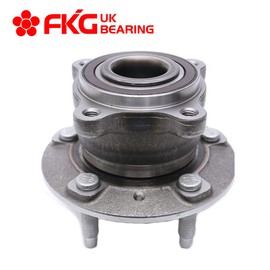 FKG 512446 Rear Wheel Bearing Hub Assembly fit for 2011-2015 Chevy Cruze (15" Wheels Models Only), 2016 Chevy Cruze Limited (15" Wheels Models Only), 5 Lugs