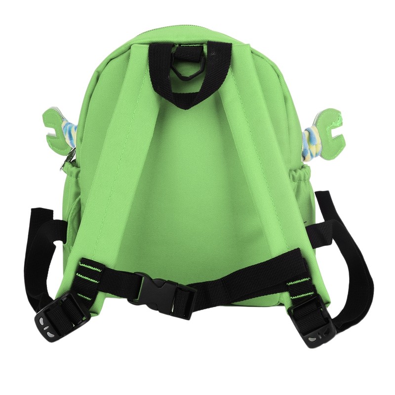 Cartoon Robot Pattern Kids Anti lost Backpack Schoolbag with Safety