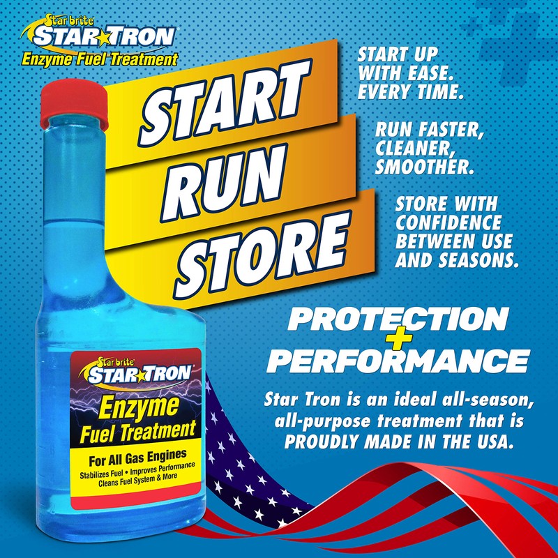 Star Tron Enzyme Fuel Treatment - Small Engine Formula -
