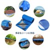 Blue Sheet, Medium Thick, Waterproof, Vinyl Sheet, 6.6 x 9.8