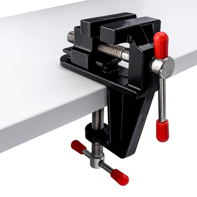 Mini Bench Vise, Bestgle Universal Vise Clamp 35mm Protable Work