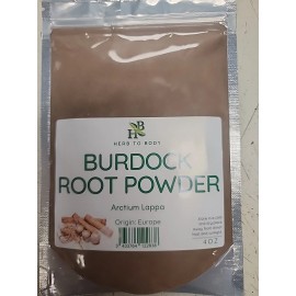 herb to body Organic Burdock Root Powder  4oz