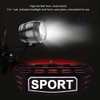 LED Aluminum E bike Headlight Horn 2 In 1 Set