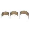 10 Pcs Leather Cutting Mold Hand Made DIY Semi Circular