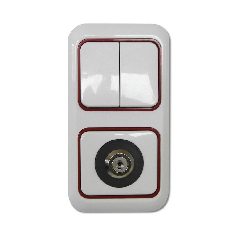 EMZ 101829 Socket Lock with 2 Keys