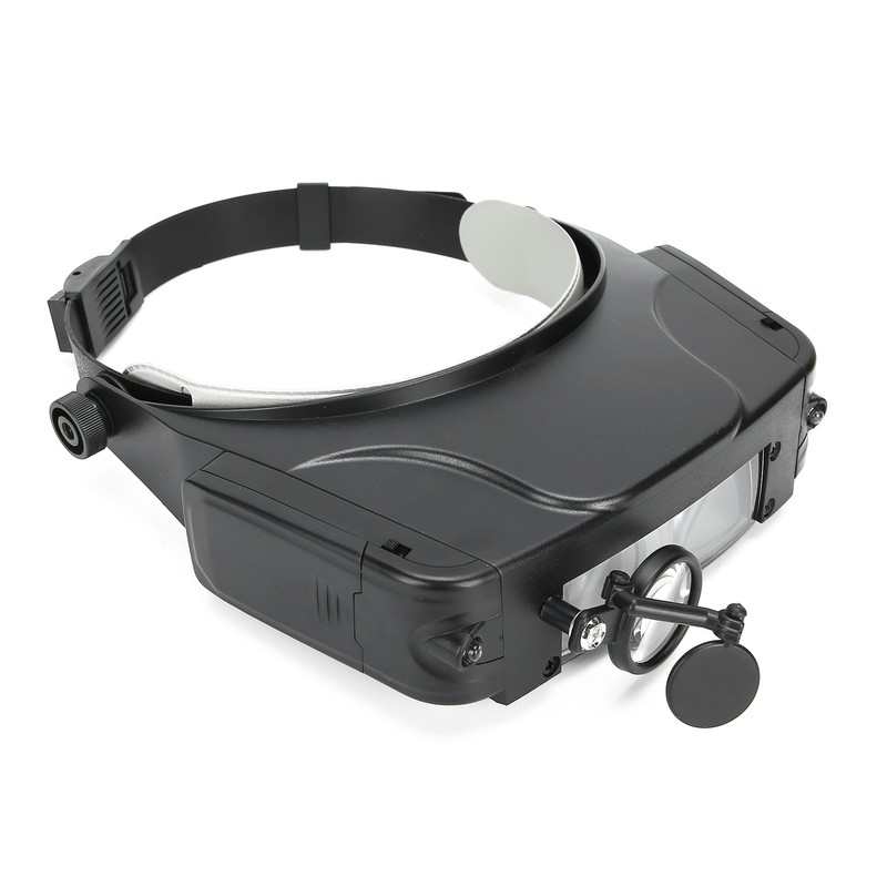 1.5X 3X 9.5X 11X Head Wearing Magnifier Multi Functional LED