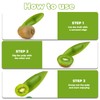 10Pcs Ergonomic Handle Fruit Digging Spoon Comfortable Fruit Kiwi Cutter