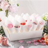 6 Set Wedding Confetti Cone Holder Box Each Includes 30