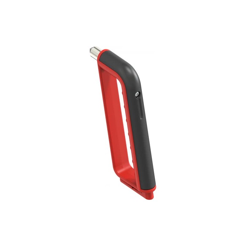 EMKA Emergency Hammer with Belt Cutter - Modern Design, Red,