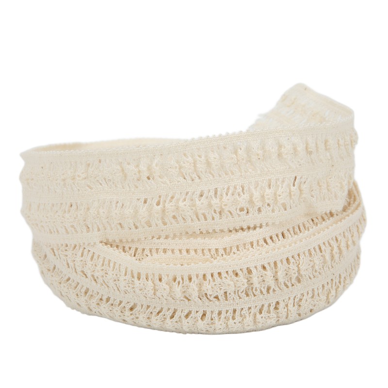 Lace Ribbon Clear Pattern Soft Touch Durable Lace Sewing Trims