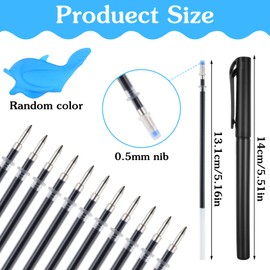 FNANJWQ Magic Pens & Refills for Grooved Handwriting Workbooks, Disappearing Ink Pens and Reusable Grooved Handwriting Practice for Kids 3-5, Children Magic Copy Books Invisible Ink Pen Refills