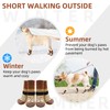 PUPTECK Anti Slip Dog Socks, Shoes with Grippers to Prevent