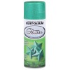 Rust-oleum Glitter Spray Paint 10.25 Oz Turquoise Interior Multi-surface Finish
