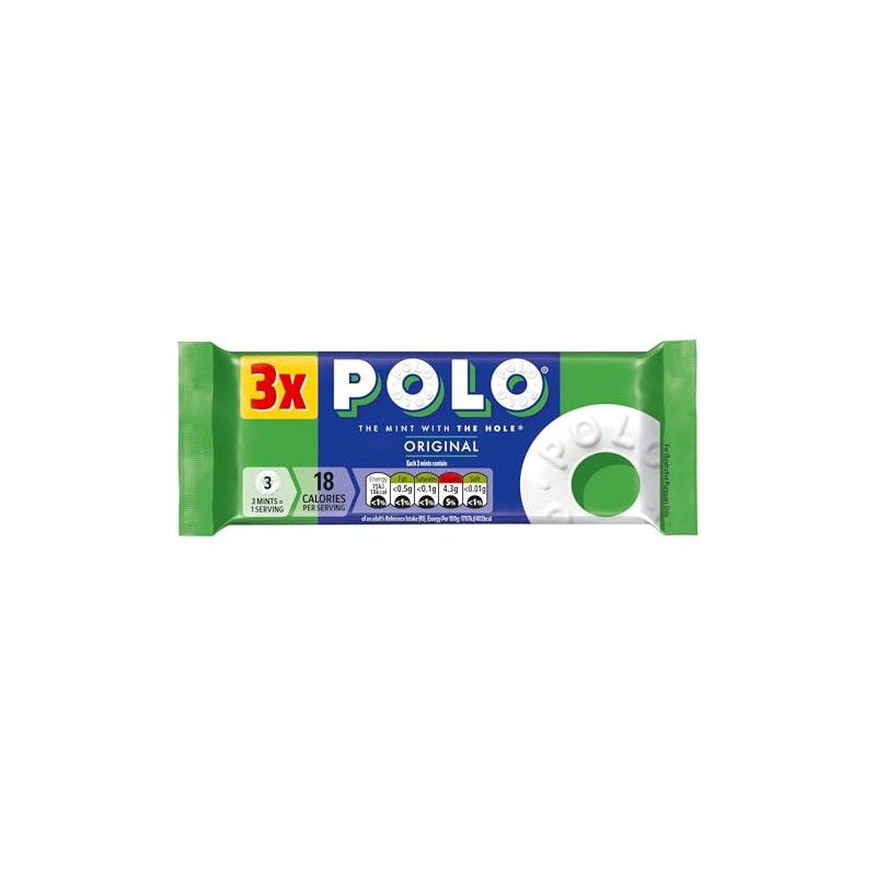 Polo Original Mint Tube, Pack of 3