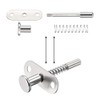 uxcell Plunger Latches Spring-loaded Stainless Steel 6mm Dia Head 6mm