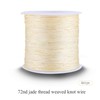 Nylon Cord, 100 m x 0.8 mm Nylon Beading Thread
