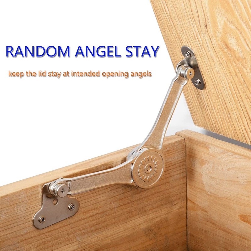 Toy Box Hinges Soft Close - Lid Support Hinges for