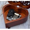 Sooharic Wooden Music Box You are My Sunshine, Heart-Shaped Wind