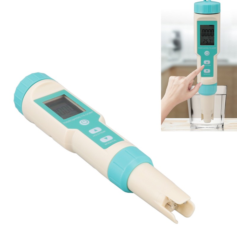 Water Quality Meter ORP PH TDS TEMP EC Salinity SG