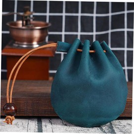 Lindo Mini Bolso De Cuero Monedero Ligero Llavero Multifuncional Para Viajes