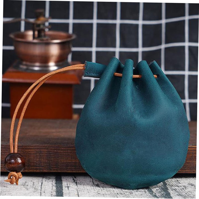 Lindo Mini Bolso De Cuero Monedero Ligero Llavero Multifuncional Para